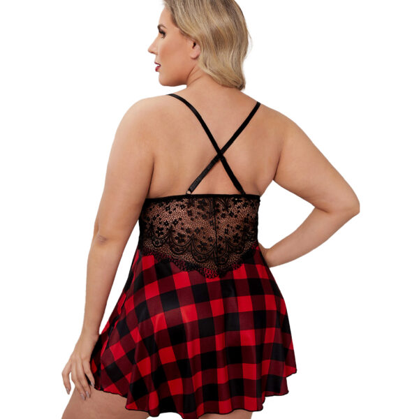 Lace Top Babydoll In Various Patterns