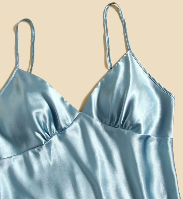 sexy satin; satin set; satin lingerie; pajama set; loungewear; satin cami; satin robe; kimono