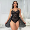 Stretch lace; lace teddy; lace bodysuit; sexy lingerie
